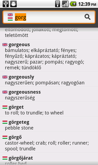 Image 0 for English Hungarian Diction…