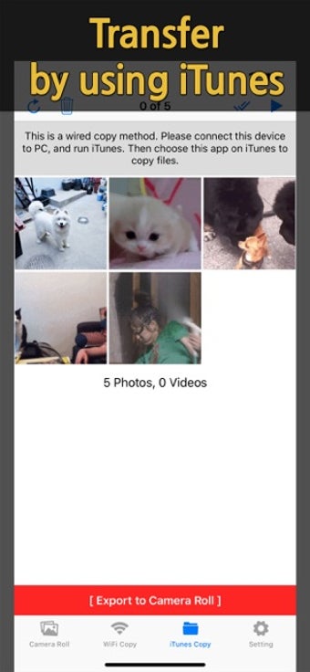 Image 2 for QuickToss - Copy files to…