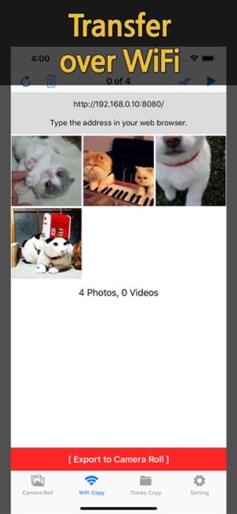 Image 0 for QuickToss - Copy files to…