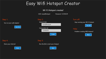 Imagen 3 para Easy Wifi Hotspot Creator…