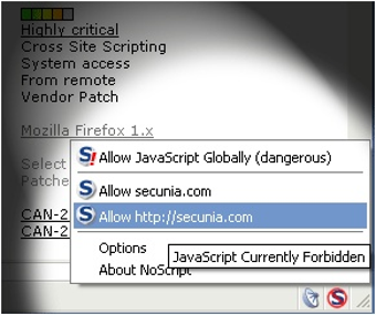 Imagen 0 para NoScript Security Suite f…