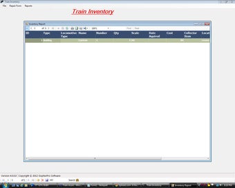 Image 1 for Train Inventory