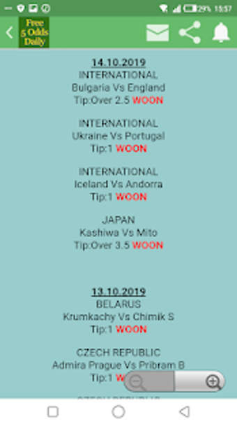 Imagen 0 para Free 5 Odds Daily