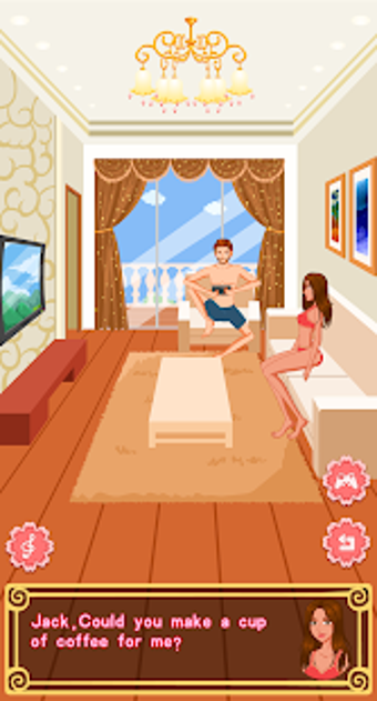 Imagen 3 para Kiss game - Lover's daily…