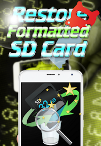 Image 1 for Restore Formatted SD Card