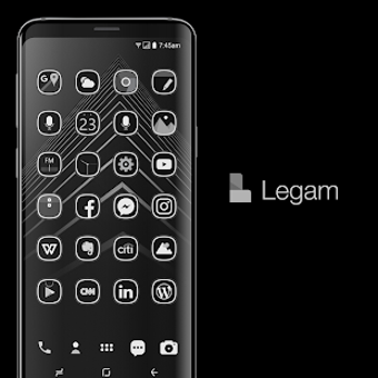 Imagen 2 para Legam - Black Icon Pack A…
