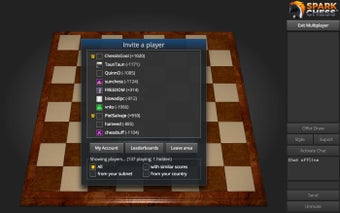 Image 2 for SparkChess 9 for Windows …