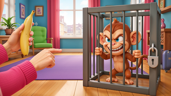 Image 0 for Naughty Monkey Prankster …