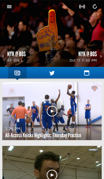 Official New York Knicks App Video Stills 5