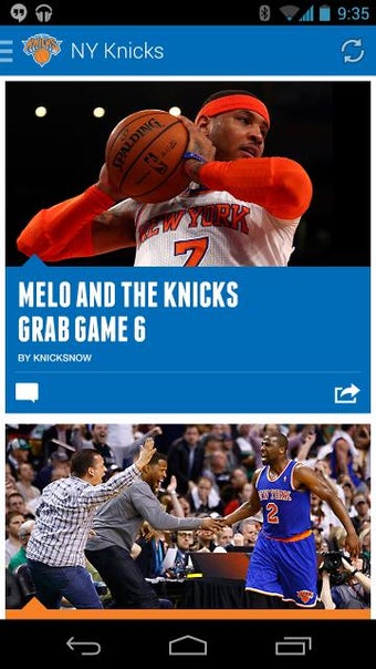 Official New York Knicks App Screen Shots 7