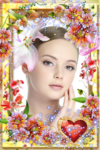 Image 3 for Lovely Flower Photo Frame