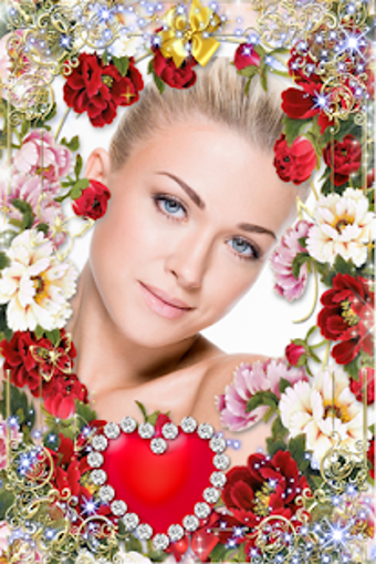 Image 0 for Lovely Flower Photo Frame