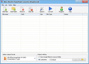 Image 0 for Abex Word to PowerPoint C…