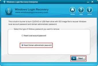 Image 0 for Windows Login Recovery En…