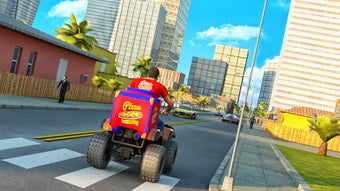 Image 1 for ATV Pizza Bike Rider Deli…