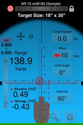 Image 0 for Mil-Dot Ballistics