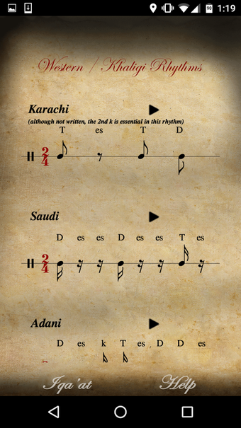 Image 1 for Iqa'at: Arabic Rhythms
