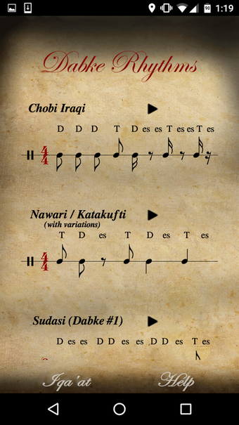 Image 0 for Iqa'at: Arabic Rhythms