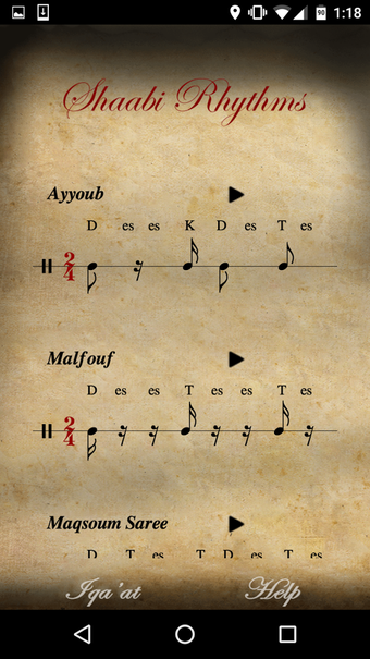 Imagen 1 para Iqa'at: Arabic Rhythms