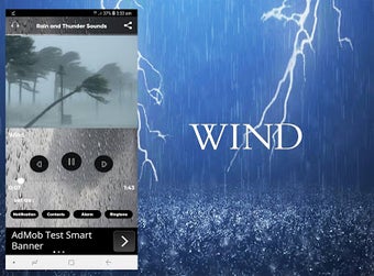 Imagen 1 para Rain & Thunder Sounds for…