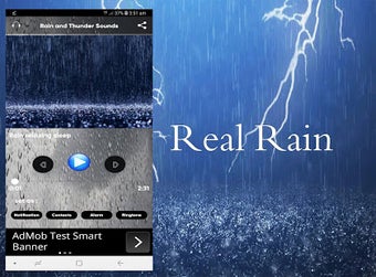 Imagen 2 para Rain & Thunder Sounds for…
