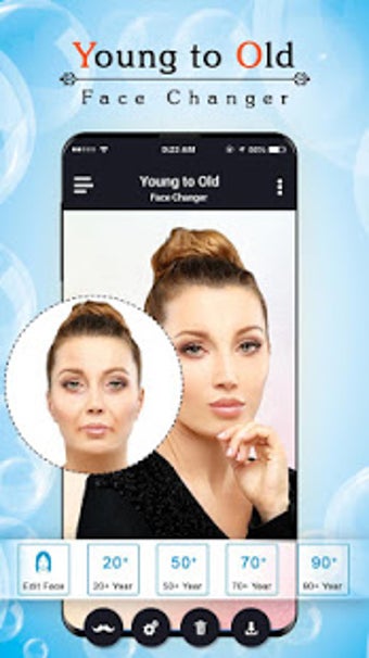 Imagen 1 para Face Change Young to Old …