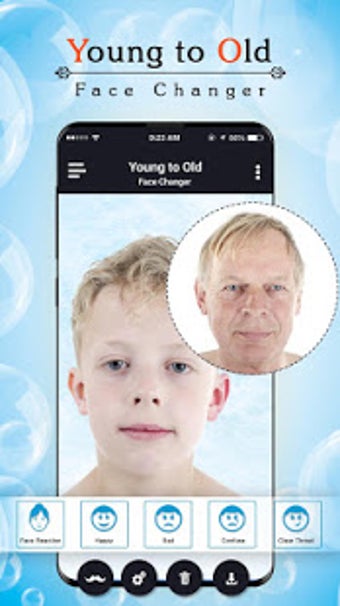 Imagen 1 para Face Change Young to Old …