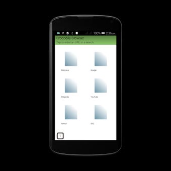 Image 0 for Crocodile Browser: Browse…