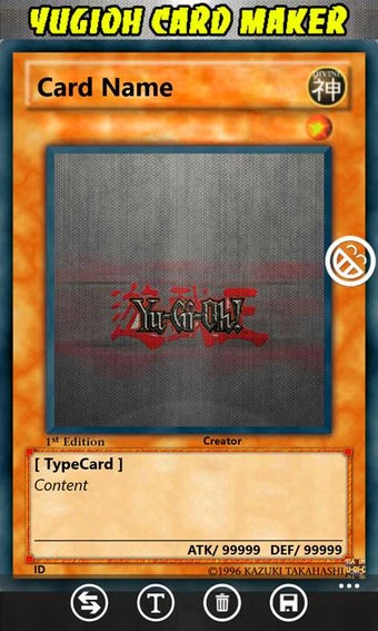 Imagen 1 para Yugioh Card Maker for Win…