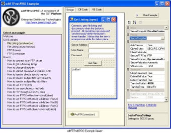 Image 0 for edtFTPnet/Free