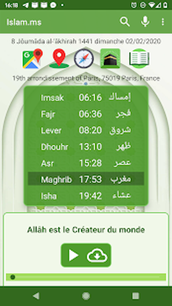 Imagen 2 para Islam.ms Prayer Times Qib…