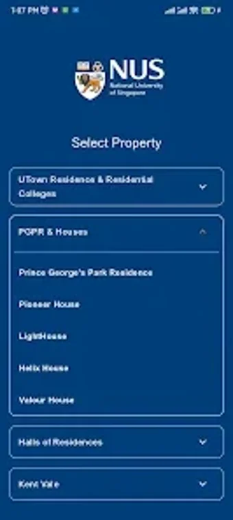 Image 0 for NUS Mobile Key