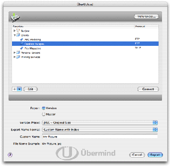 Image 0 for UberUpload for Aperture