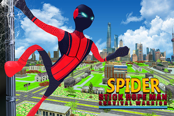 Image 2 for Spider Stick Rope Man Sur…