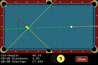 Imagen 0 para Billard Aiming Calculator