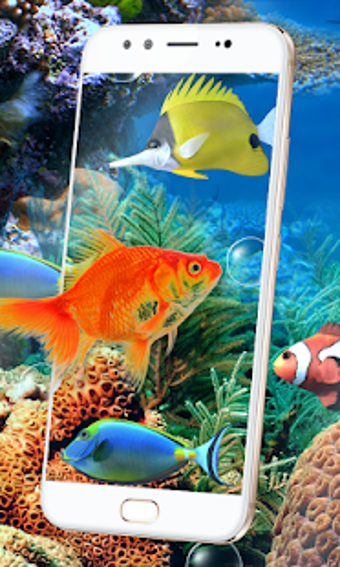 Image 1 for Aquarium Fish Live Wallpa…