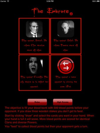 Image 0 for The Embrace - A Vampire C…