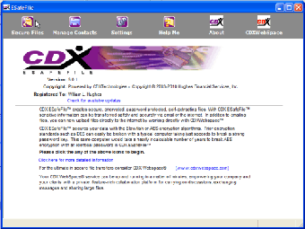 Image 0 for CDX ESafeFile