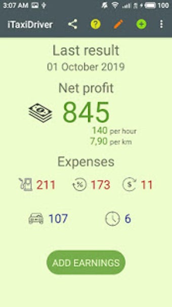 Image 0 for iTaxiDriver -  income and…