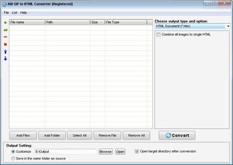 Imagen 0 para Ailt GIF to HTML Converte…