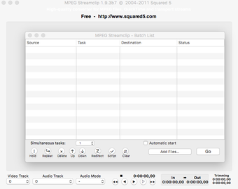 Image 0 for MPEG Streamclip