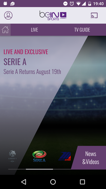 Imagen 1 para beIN SPORTS CONNECT