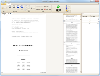 Image 0 for Visual PDF Splitter
