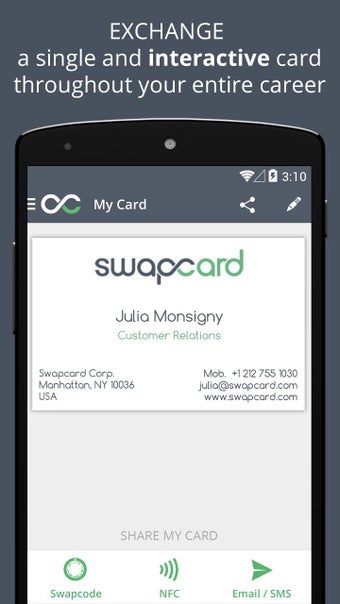 Imagen 1 para Swapcard - Smart Business…