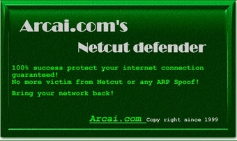 Image 0 for Arcai.com's NetCut Defend…