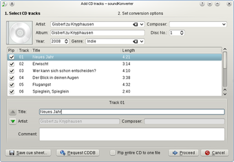 Imagen 1 para soundKonverter for openSU…
