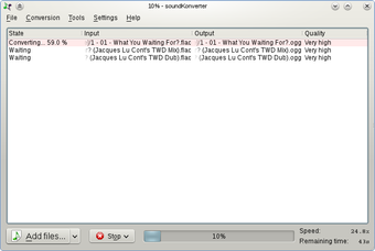 Imagen 0 para soundKonverter for openSU…