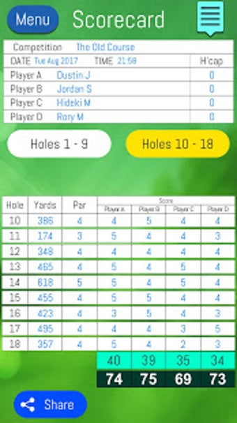 Image 0 for Golf Ball Finder & Scorec…
