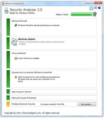 Image 0 for Security Analyzer