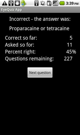Image 0 for Eye Quiz Application